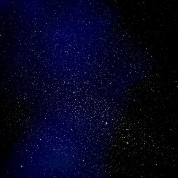 Sötét égbolton a csillagok — Stock Fotó
