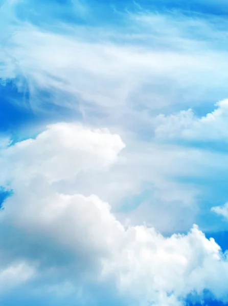 Sky with clouds background — Stock Photo, Image