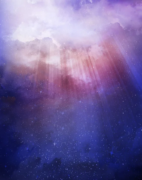 Night sky background — Stock Photo, Image