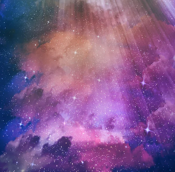 Night sky background — Stock Photo, Image