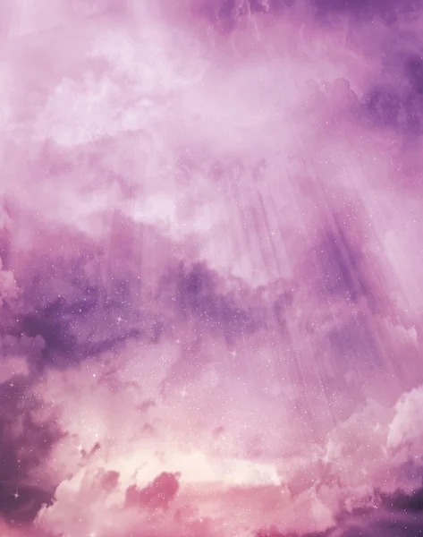 Purple sky — Stock Photo, Image