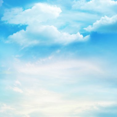 Mavi gökyüzü arkaplanı