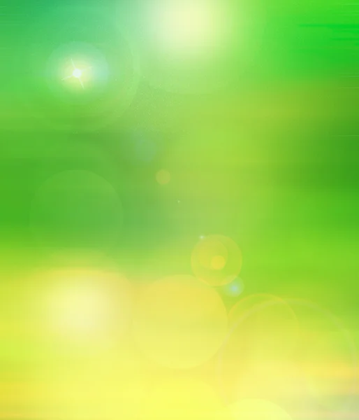 Green bokeh blurred background — Stock Photo, Image