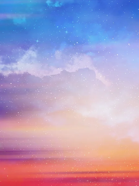 Renkli gökyüzü arka plan — Stok fotoğraf