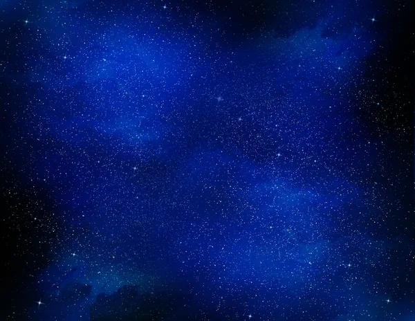 Mörk himmel med stjärnor — Stockfoto