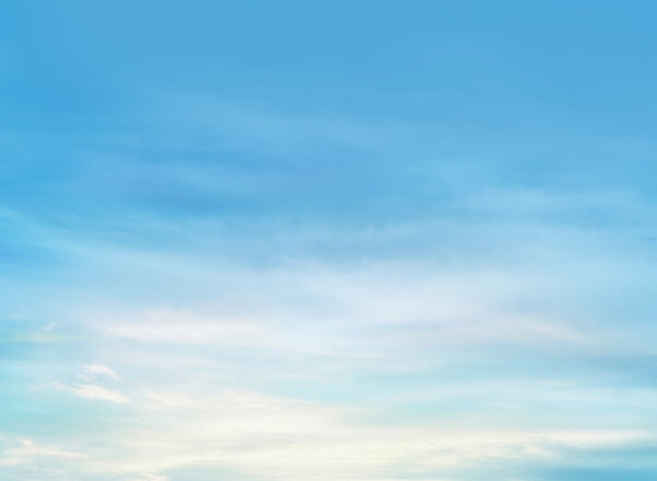 Голубой фон неба