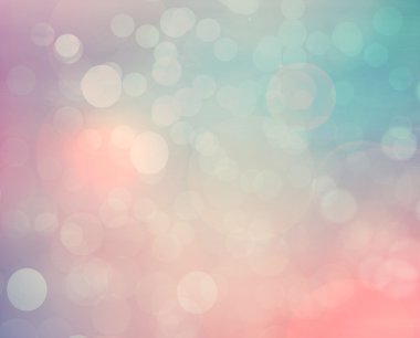 Bulanık renkli bokeh arka plan