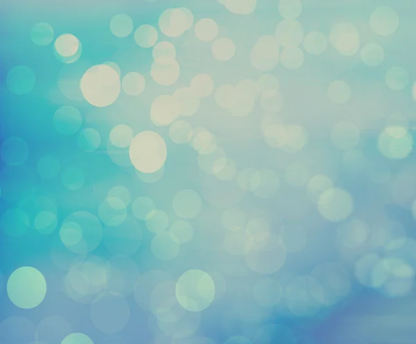 Blue bokeh blurred background — Stock Photo, Image