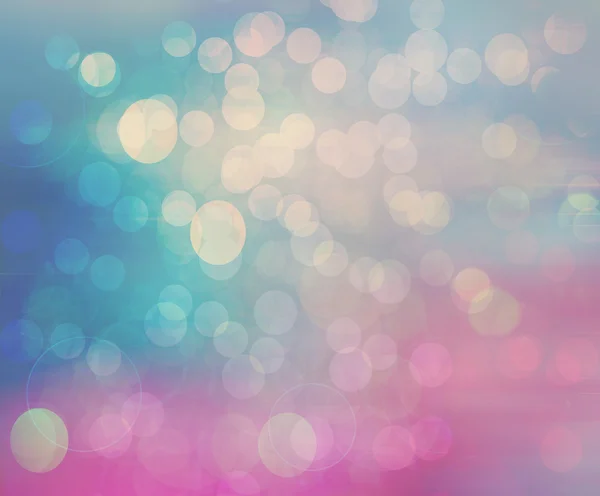 Colorful bokeh blurred background — Stock Photo, Image