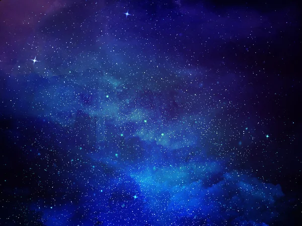 yıldızlarla dolu bir evren