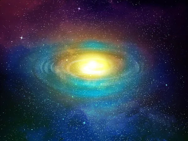 Univerzum tele csillagok — Stock Fotó