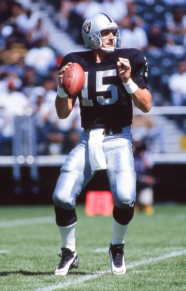 Jeff Hostetler Los Angeles Rams Nfl Akcióban 1990 Években Kép — Stock Fotó