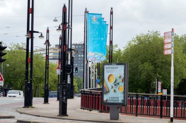 Amsterdam Sokak Köşesi Hollanda 23-6-2021