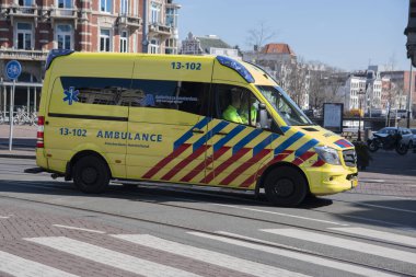Amsterdam 'da Ambulans 25-3-2020