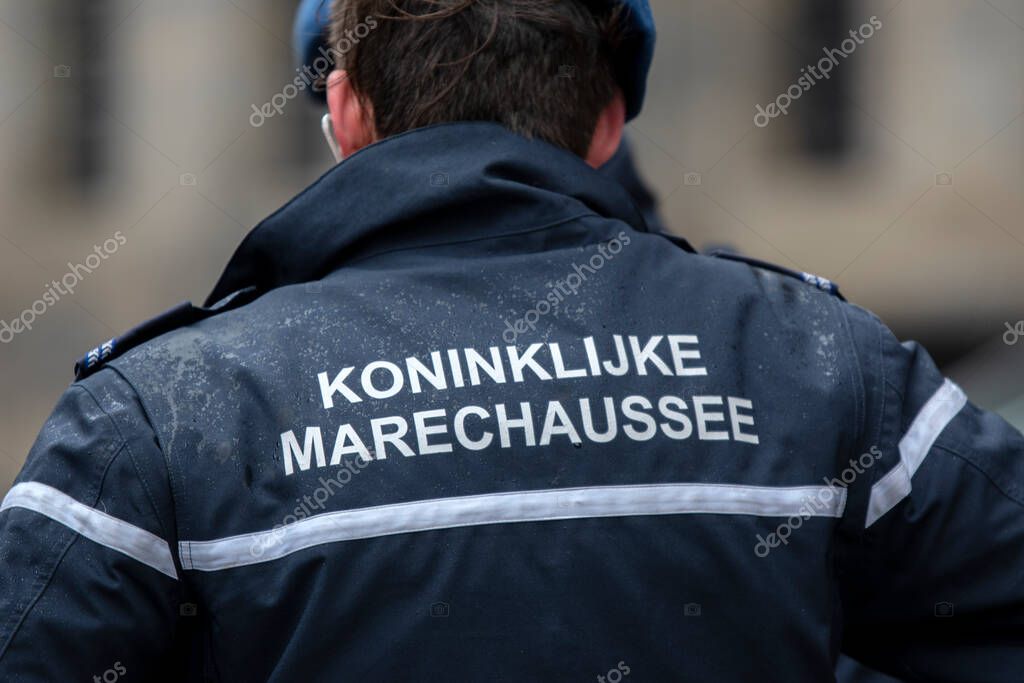 Backside Koninklijke Marechausse Amsterdam The Netherlands 14-1-2020