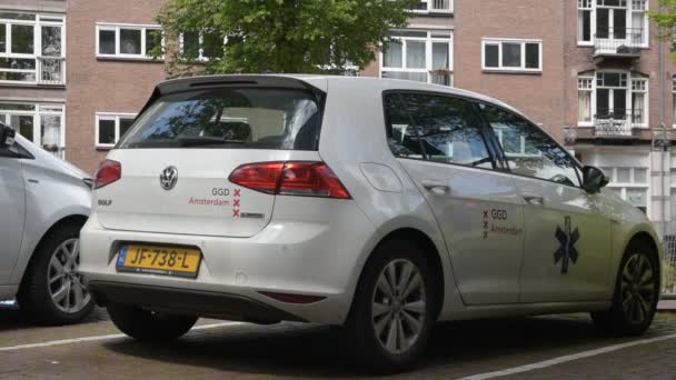 Ggd Company Car Amsterdam Pays Bas 2020 — Video