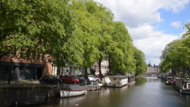 Jacob Van Lennepkade Amsterdam Niederlande 2020 — Stockvideo