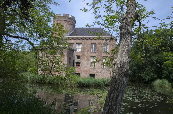 Zamek Loenersloot Holandia 2020 — Zdjęcie stockowe