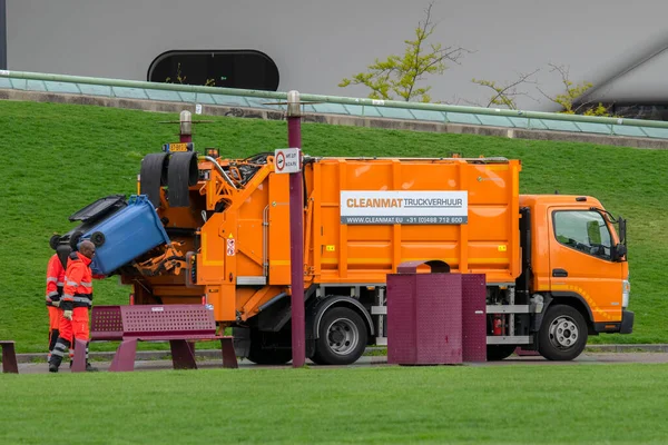 Camión Cleanmat Company Amsterdam Holanda 2020 — Foto de Stock