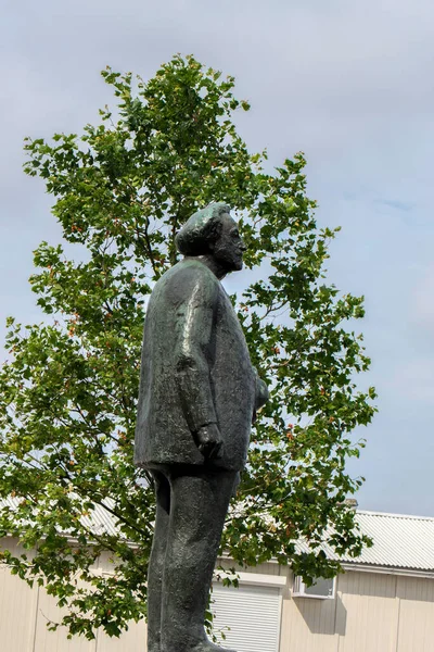 Close Statue Wibaut Amsterdam Netherlands July 2019 — Stock Photo, Image