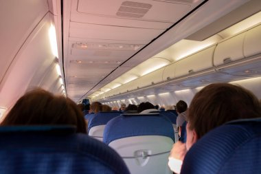 Manchester Havaalanı 'ndaki bir KLM uçağında Hollanda 9-12-2019