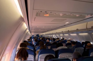 Manchester Havaalanı 'ndaki bir KLM uçağında Hollanda 9-12-2019