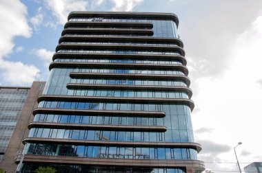 Amsterdam 'daki NautaDutilh Binası Hollanda 12 Eylül 2020