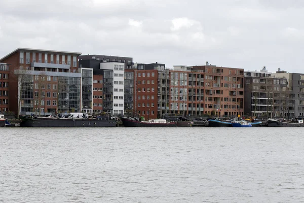 Modern Byggnad Javakade Street Amsterdam Nederländerna April 2020 — Stockfoto