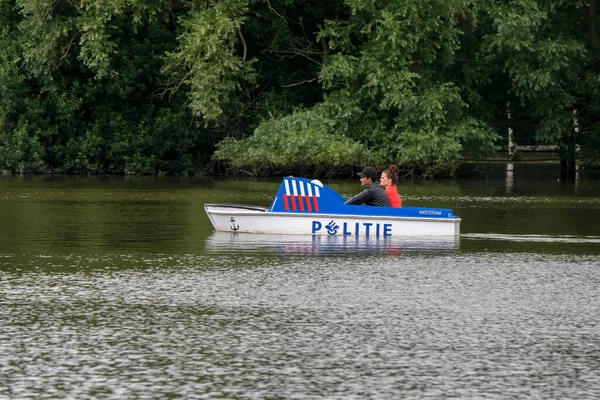 Pedalo Amsterdamse Bos Amstelveen Holanda 2020 — Fotografia de Stock