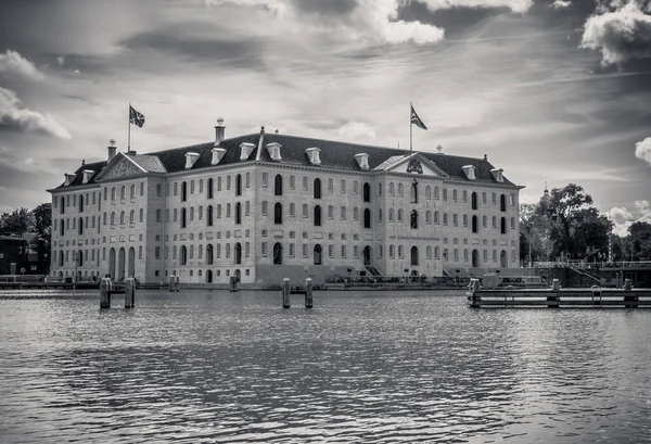 Scheepvaartmuseum Amsterdam Países Bajos 2020 — Foto de Stock