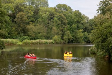 Amsterdamse Bos 'taki kano Amstelveen Hollanda 19-7-2020