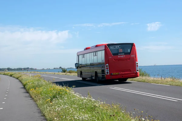 Bus 315 Fährt Nach Marken Niederlande 2020 — Stockfoto