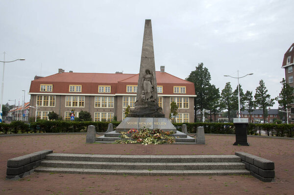 Marine Monument At Den Helder The Netherlands 23-9-2019