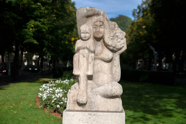 Statue Maja Amsterdam South Amsterdam Netherlands 2019 — Stock Photo, Image