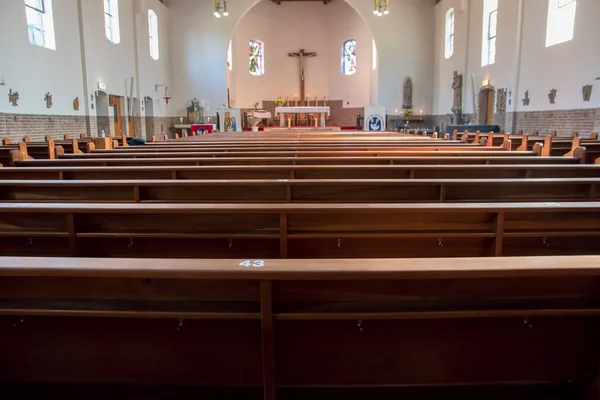 Paróquia Igreja Santíssima Trindade Betondorp Amsterdã Países Baixos 2020 — Fotografia de Stock