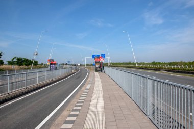 Diemen 'deki Diemerknoop Otobüs Hattı 8-5-2020
