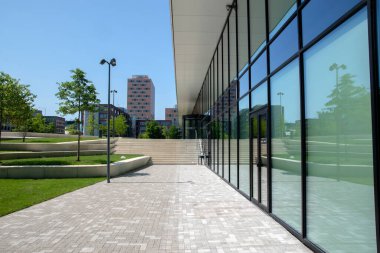 ING Cedar A Bina Girişi Amsterdam Hollanda 18-7-2021