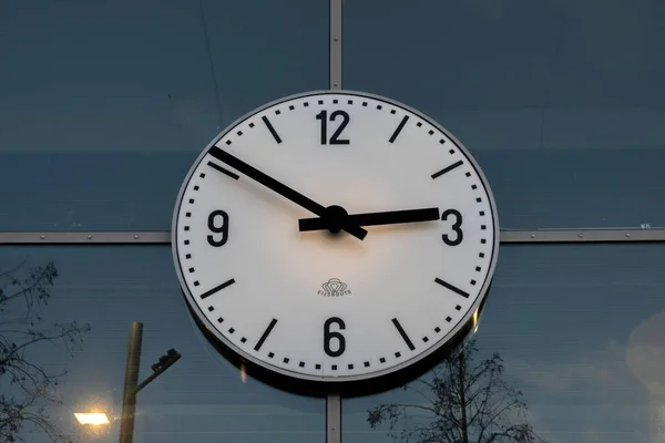 Close Relógio Amsterdã Países Baixos 2020 — Fotografia de Stock