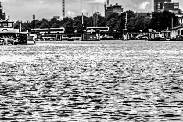 Foto Abstrata Ponte Berlagebrug Amsterdã Holanda 2020 — Fotografia de Stock