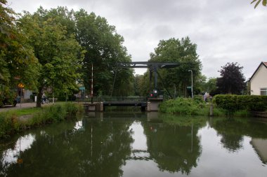 Amsterdamsepoortbrug Köprüsü Muiden Hollanda 31-8-2021