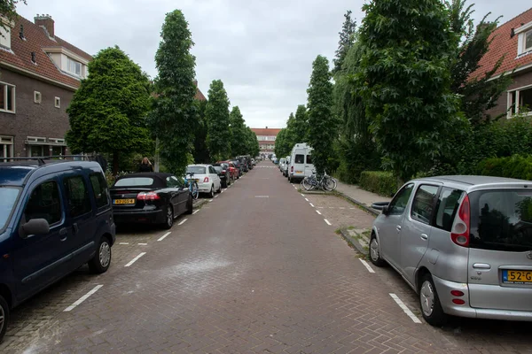 Brinkstraat Caddesi Amsterdam Hollanda 2021 — Stok fotoğraf