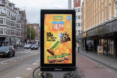 Billboard AH Amsterdam Süpermarketi Hollanda 28-10-2025