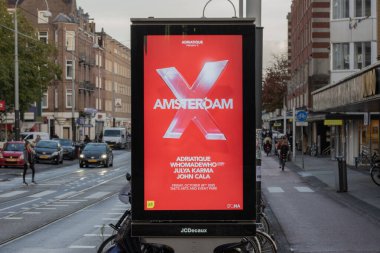 Billboard Adriatique Amsterdam 'da X Sunar Hollanda 22-10-2025