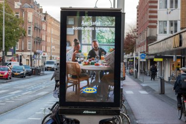 Billboard Ikea Amsterdam 'da Hollanda 22-10-2025