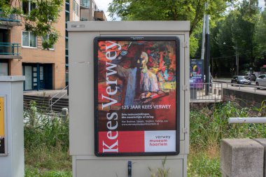 Billboard Kees Verwey Exhibition Museum Haarlem Amsterdam 29-8-2025