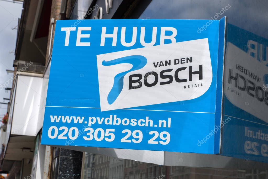Billboard Van Den Bosch Real Estate At Amsterdam The Netherlands 16-7-2025