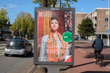 Amsterdam 'daki Billboard Wereld Müzesi Hollanda 19-9-2025