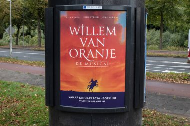 Billboard Willem Van Oranje Amsterdam 'da Hollanda 3-10-2025