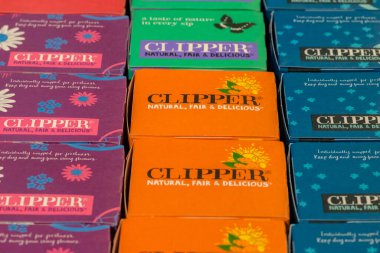 Amsterdam 'daki Paketleri Kapat Clipper Çayı Hollanda 10-10-2025