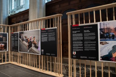 Hollanda 8-5-2025 tarihli Amsterdam Dünya Basın Sergisi Sergi Odası